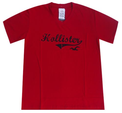 camiseta hollister gola v